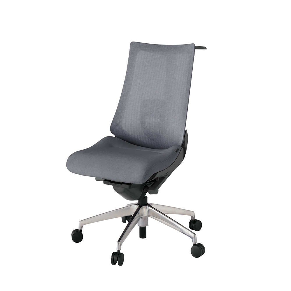 アクト2 KJ-450JEH-ZDT3 メッシュバック テクスチャード ランバーサポート ハンガーナイロンキャスター[ ベースカラー: ZD 張地カラー: T3 / ダークグレー  ]