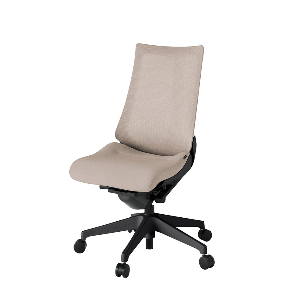アクト2 KJ-470JE-T1F6 メッシュバック テクスチャード ナイロンキャスター[ ベースカラー: T1 張地カラー: F6 / グレイッシュブラウン  ]