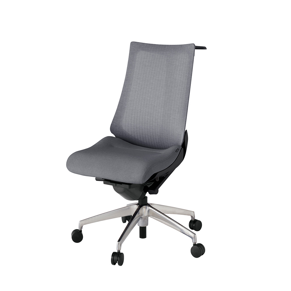 アクト2 KJ-470JEH-ZTT3 メッシュバック テクスチャード ハンガーナイロンキャスター[ ベースカラー: ZT 張地カラー: T3 / ダークグレー  ]