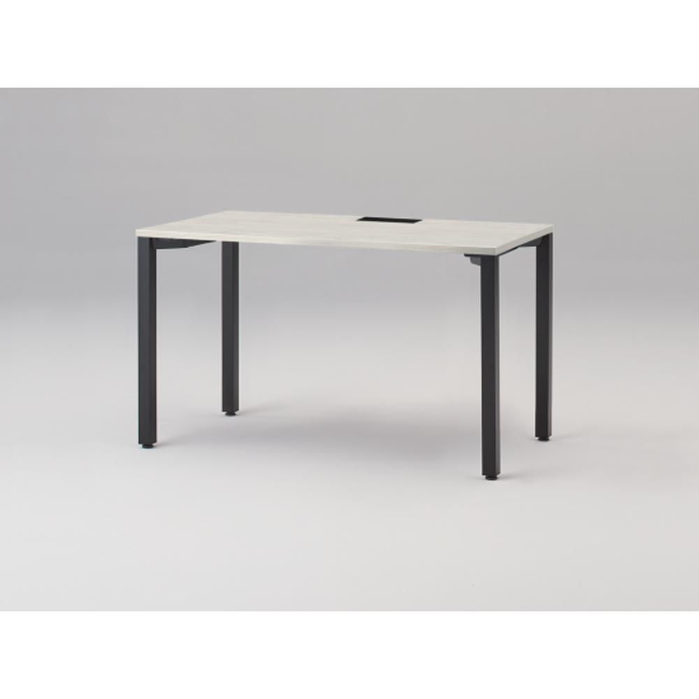 アクトリンク パーソナルテーブル アジャスター脚 W1200×D600×H720　JP-1206HWA-TH　［TH：天板 61/アッシュドパインL×脚 T1/サテンブラックT］