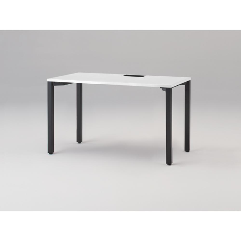 アクトリンク パーソナルテーブル アジャスター脚 W1200×D600×H720　JP-1206HWA-TL　［TL：天板 W9/ホワイトW×脚 T1/サテンブラックT］