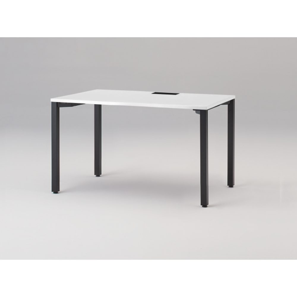 アクトリンク パーソナルテーブル アジャスター脚 W1200×D700×H720　JP-1207HWA-TL　［TL：天板 W9/ホワイトW×脚 T1/サテンブラックT］