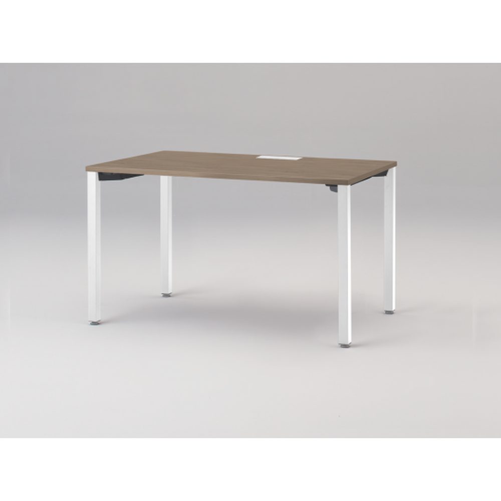 アクトリンク パーソナルテーブル アジャスター脚 W1200×D700×H720　JP-1207HWA-WM　［WM：天板 71/アッシュドオークM×脚 W9/ホワイトW］