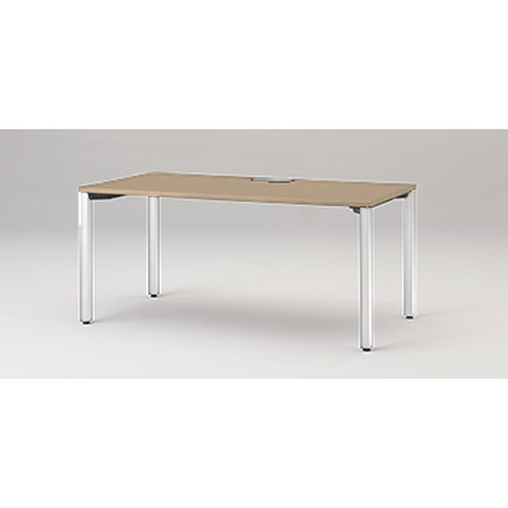 アクトリンク パーソナルテーブル アジャスター脚 W1600×D800×H720　JP-1608HWA-WM　［WM：天板 71/アッシュドオークM×脚 W9/ホワイトW］