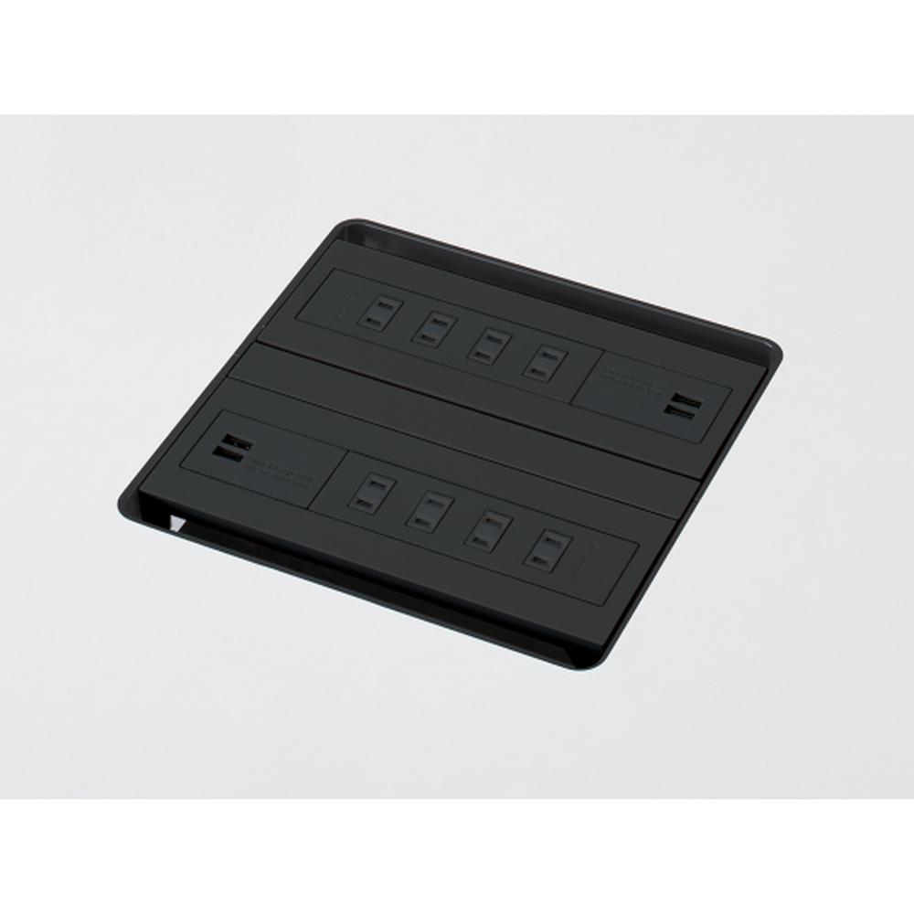 アクトリンク 電源×4口+USB×2口コンセント JPA-402U-T1｜ワーク