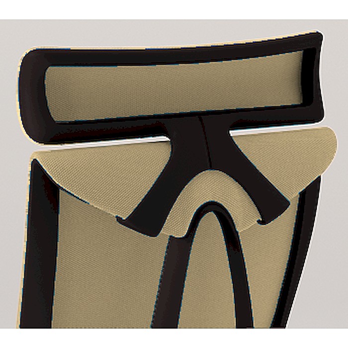 セレーオチェア 専用オプション/ヘッドサポートユニット KFP-520GS-T1Y3 クロス仕様 ［T1×Y3/サンドイエロー］