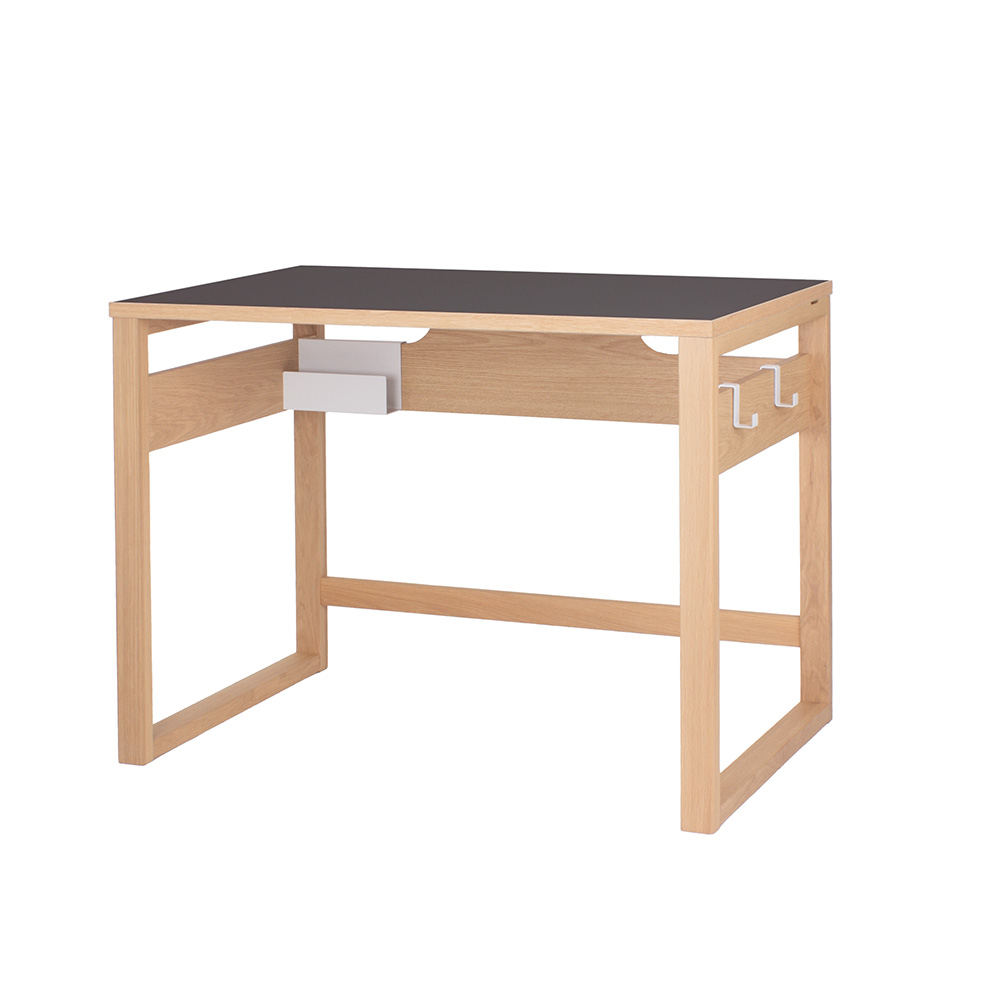 クレッタ デスク CT-D1060-7BR 天板幅 100cm [ ダークモカ ]