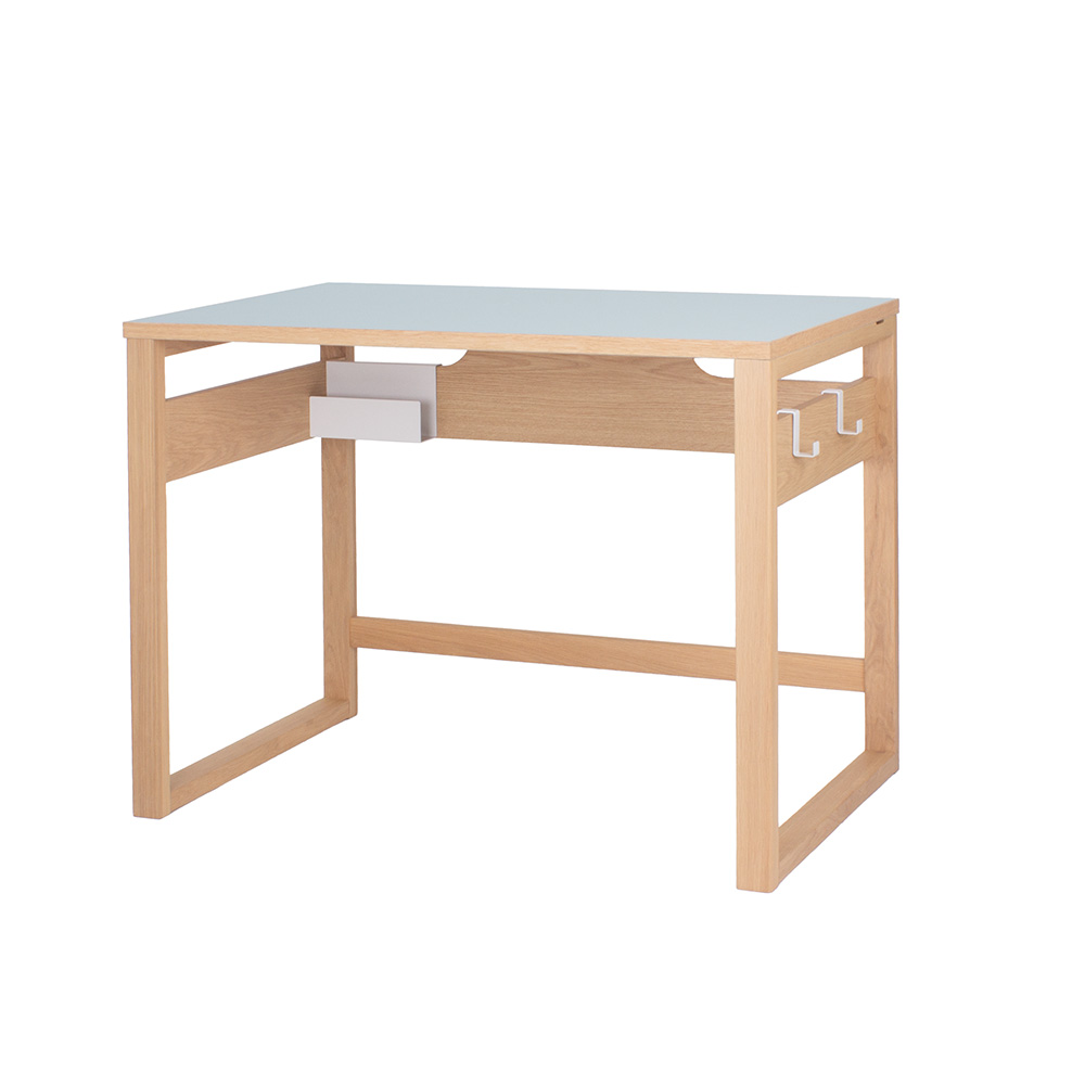 クレッタ デスク CT-D1060-7BU 天板幅 100cm [ パウダーブルー ]