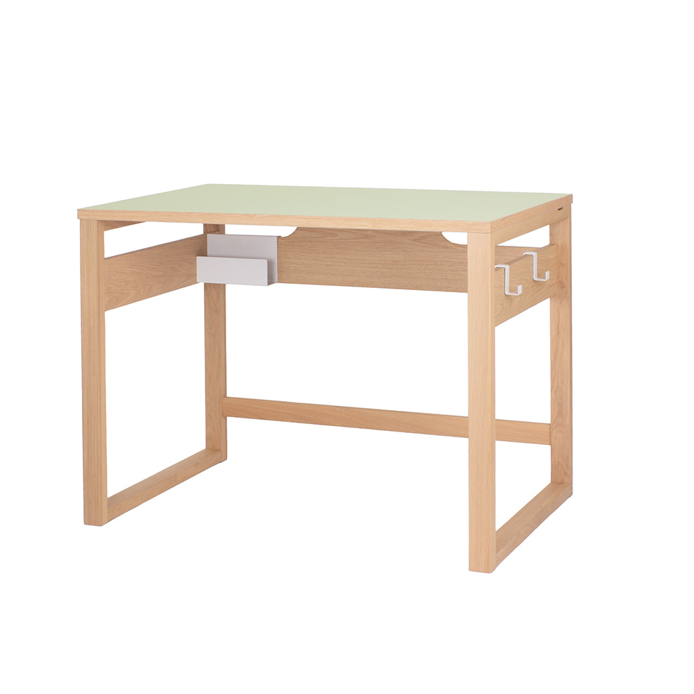 クレッタ デスク CT-D1060-7GR 天板幅 100cm [ ピスタチオ ]