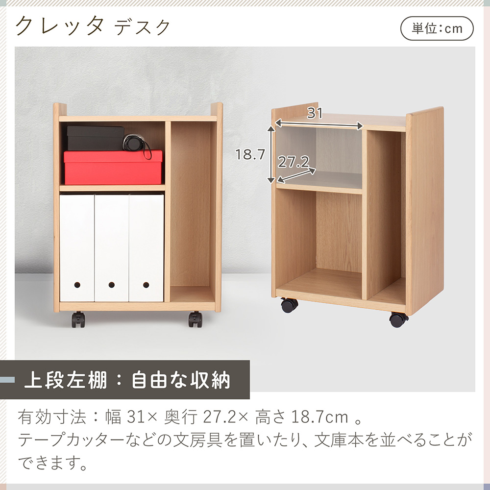 クレッタ スリムオープンワゴン CT-WNC-7NA