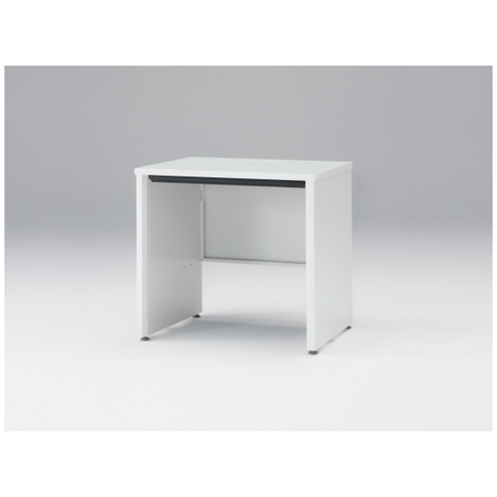 CZRデスク Type S 平机 CZR-086HAPS-9W9  浅型センター引出し付 パネル脚  W800 × D600 [ 本体: ホワイトW・天板: ホワイトW]