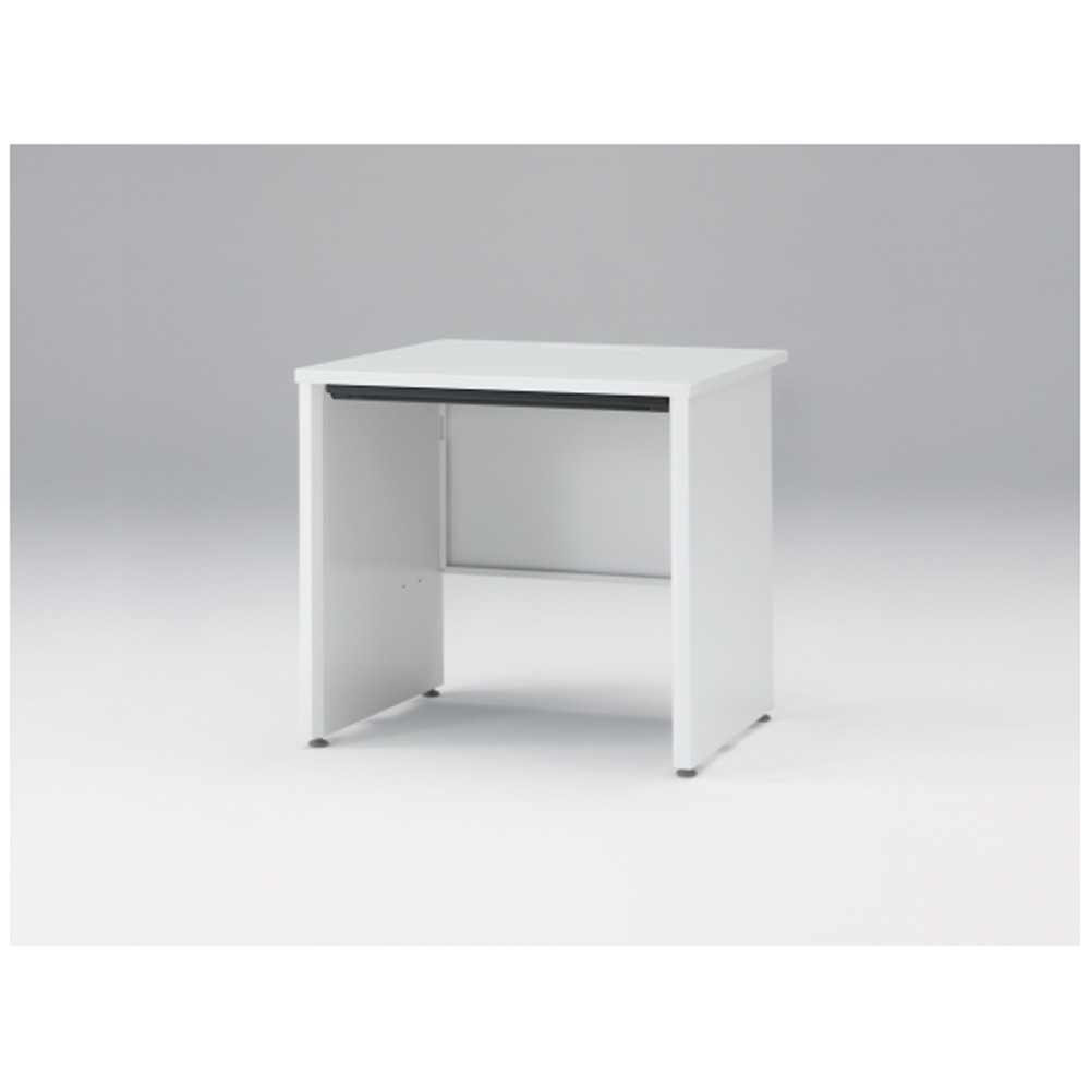 CZRデスク Type S 平机 CZR-087HAPS-9W9  浅型センター引出し付 パネル脚  W800 × D700 [ 本体: ホワイトW・天板: ホワイトW]