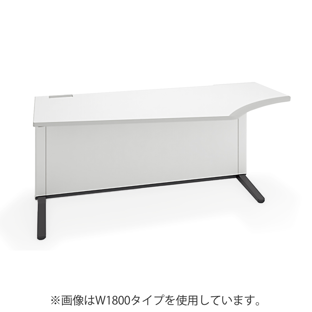 レガーノ　JED-147TR-WL　右凹型天板　W1400 ［ホワイト］