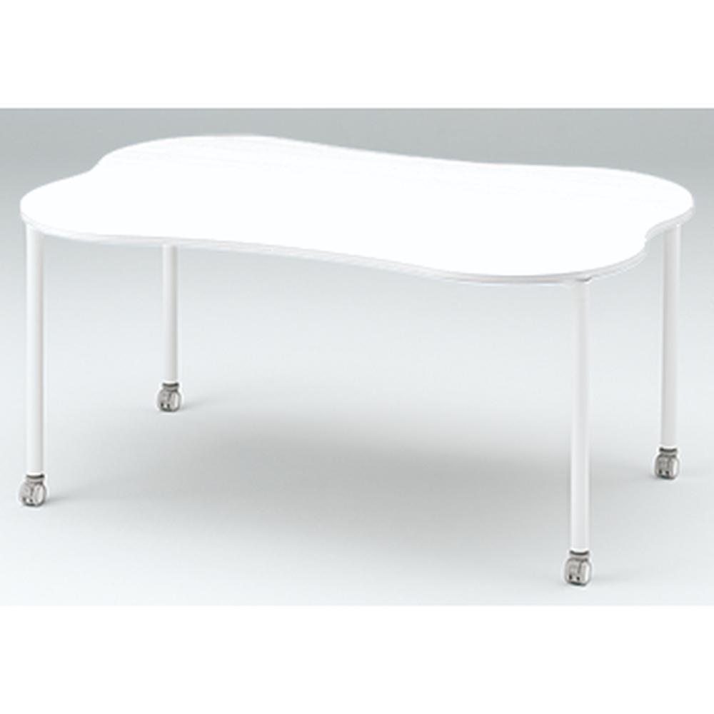 アクティブフィールドSC 雲形 テーブル 5号 H70cm ［W9/ホワイトW］