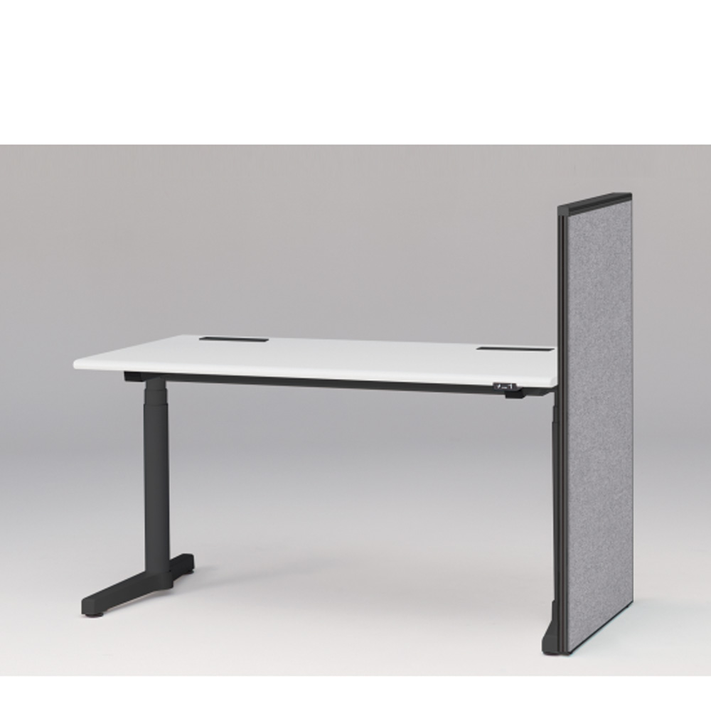 トイロ オプション エンドロングパネル ( 不織布 ) D700 JZ-0711XKYNT1C5 H1170  [フレームカラー : ブラックT / パネルカラー  : グレーC  ]