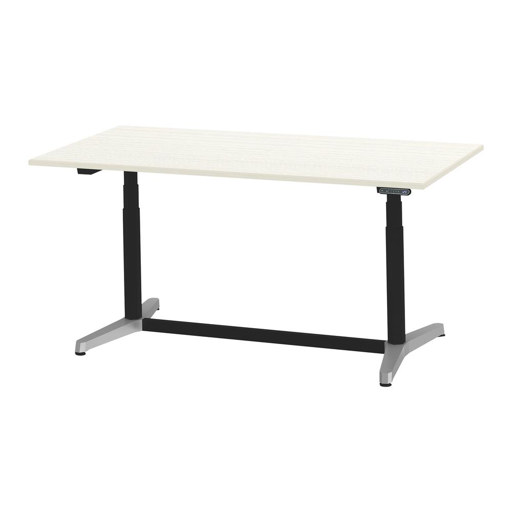 トイロ テーブル （ toiro table ） JZT-1809NB-APH プレーン天板 表示付昇降スイッチ アルミミラー脚 W180 × D90cm [ PH/61/AパインL］