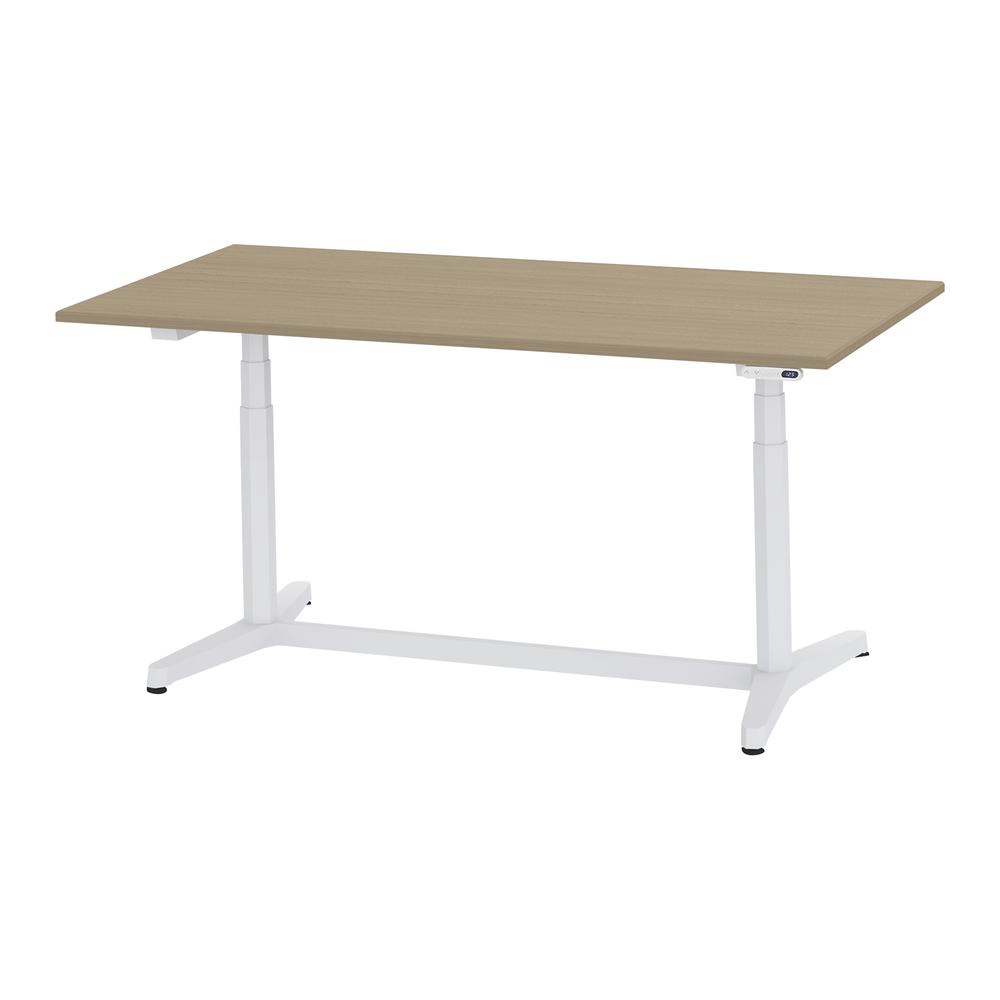 トイロ テーブル （ toiro table ） JZT-1809NB-AWM プレーン天板 表示付昇降スイッチ 塗装脚 W180 × D90cm [ WM/天板71×脚W9］