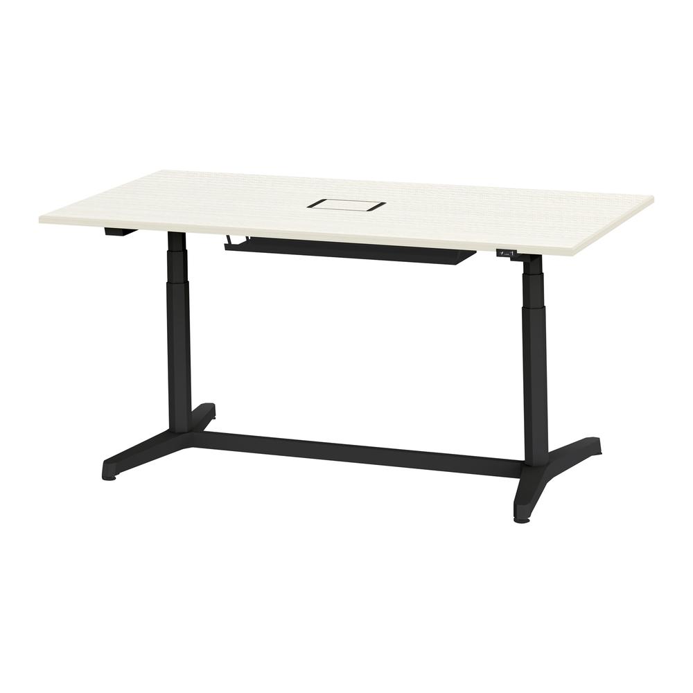 トイロ テーブル （ toiro table ） JZT-1809WA1-ATH 配線対応天板 昇降スイッチ 塗装脚 W180 × D90cm [ TH/天板61×脚T1］