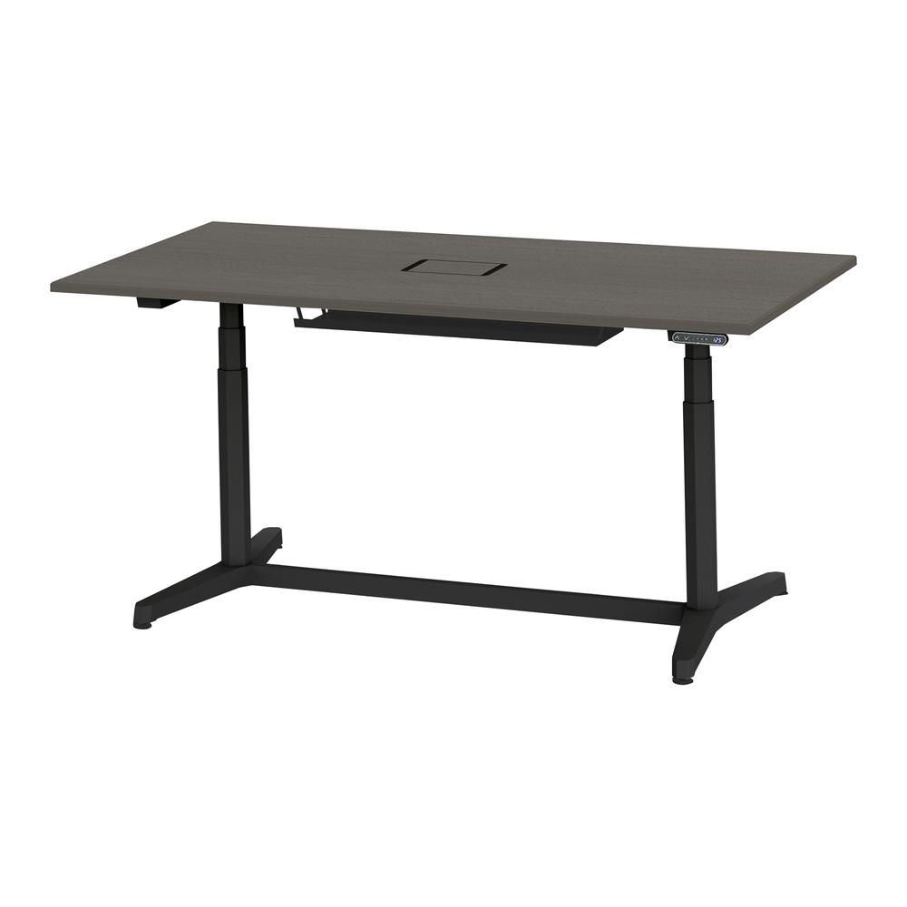 トイロ テーブル （ toiro table ） JZT-1809WB1-ATR 配線対応天板 表示付昇降スイッチ 塗装脚 W180 × D90cm [ TR/天板81×脚T1］