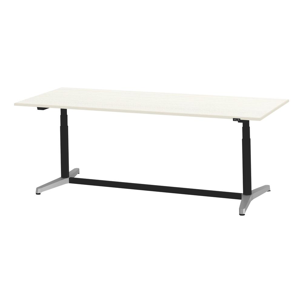トイロ テーブル （ toiro table ） JZT-2409NA-APH プレーン天板 昇降スイッチ アルミミラー脚 W240 × D90cm [ PH/61/AパインL］