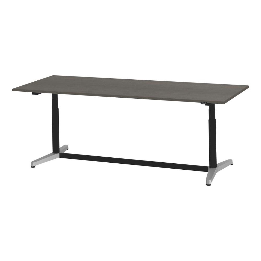 トイロ テーブル （ toiro table ） JZT-2409NA-APR プレーン天板 昇降スイッチ アルミミラー脚 W240 × D90cm [ PR/81/AオークD］