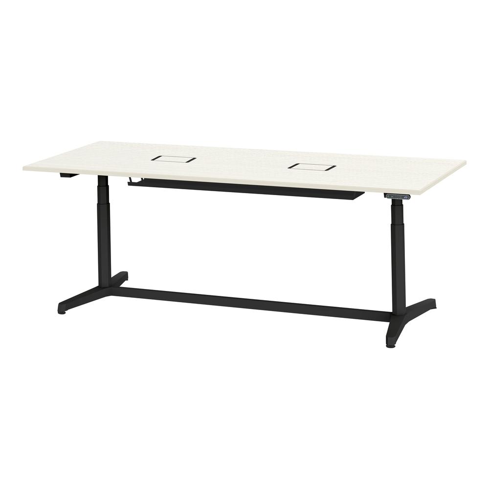 トイロ テーブル （ toiro table ） JZT-2409WB1-ATH 配線対応天板 表示付昇降スイッチ 塗装脚 W240 × D90cm [ TH/天板61×脚T1］