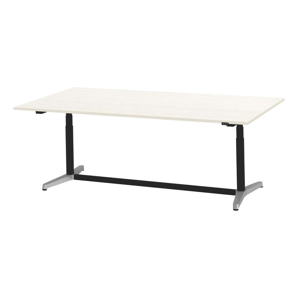 トイロ テーブル （ toiro table ） JZT-2412NA-APH プレーン天板 昇降スイッチ アルミミラー脚 W240 × D120cm [ PH/61/AパインL］