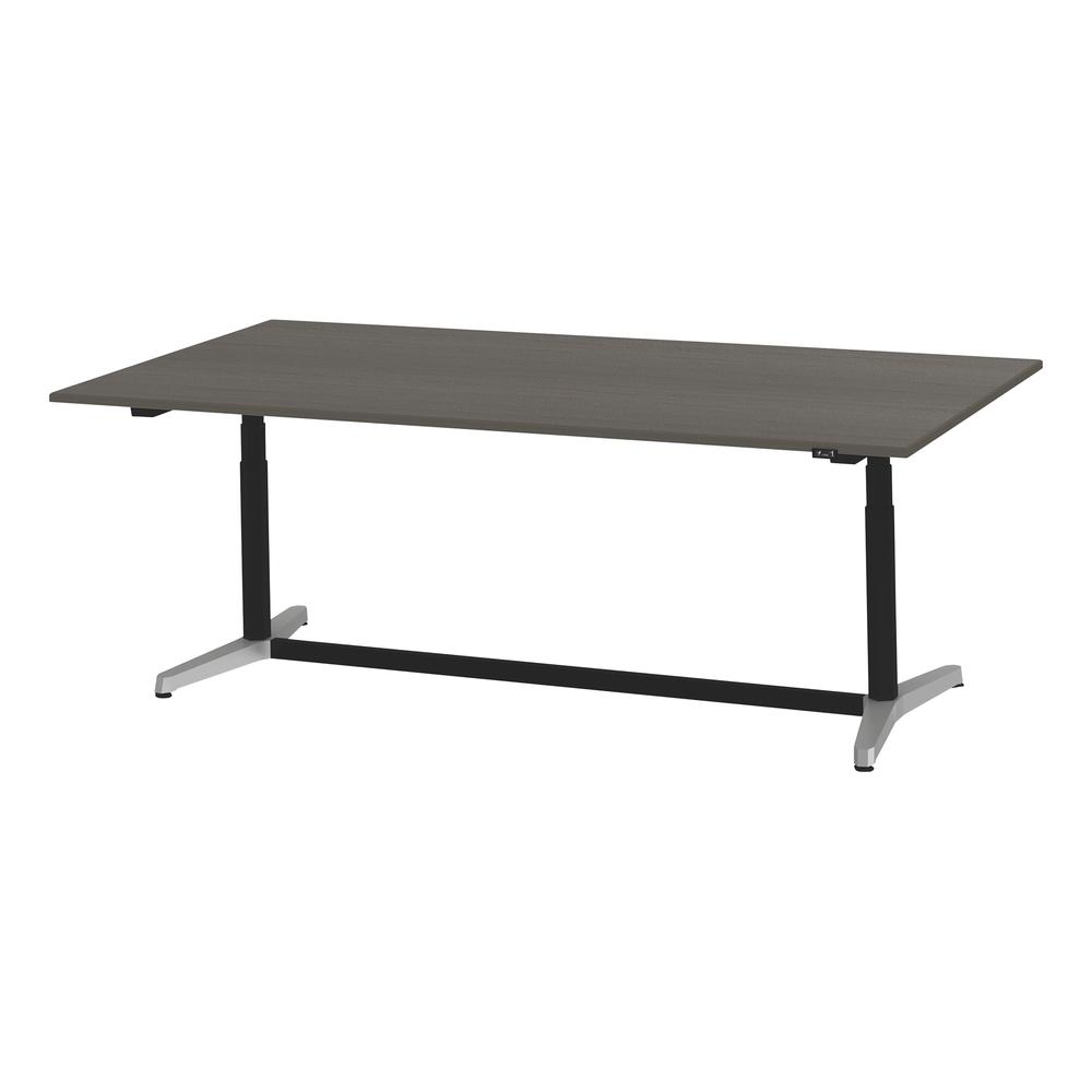 トイロ テーブル （ toiro table ） JZT-2412NA-APR プレーン天板 昇降スイッチ アルミミラー脚 W240 × D120cm [ PR/81/AオークD］