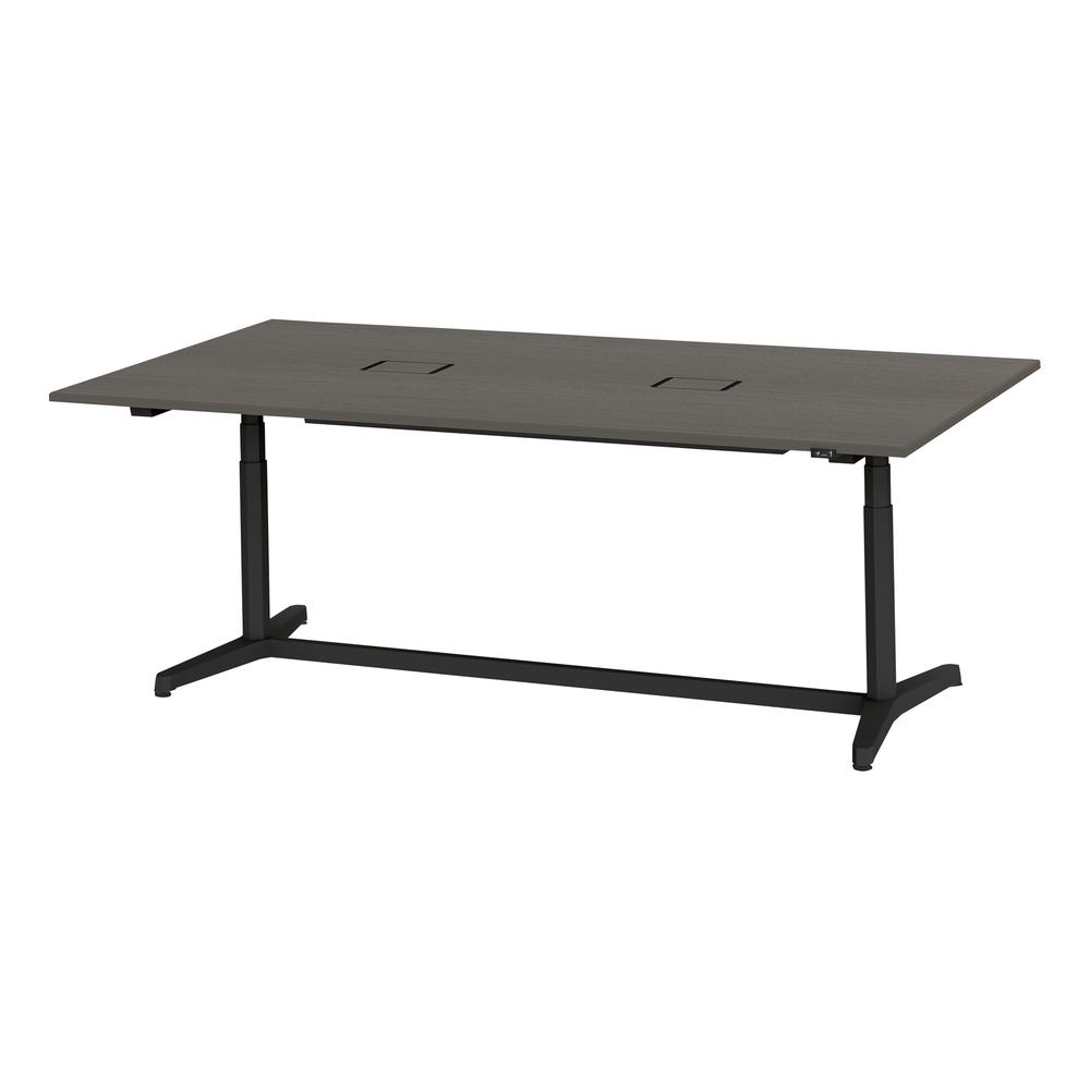 トイロ テーブル （ toiro table ） JZT-2412WA1-ATR 配線対応天板 昇降スイッチ 塗装脚 W240 × D120cm [ TR/天板81×脚T1］