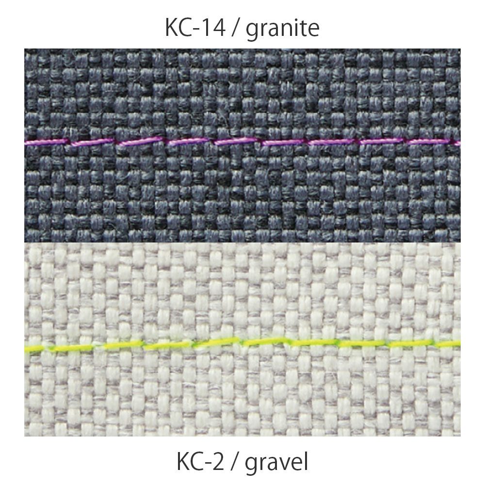 バーテブラ03（vertebra03） KG867KC-T2KC14(SO)　4本脚（座面固定）（木タイプ）  ［フレーム：T1/ブラックT 張地：KC（座）2/gravel（背）14/granite］