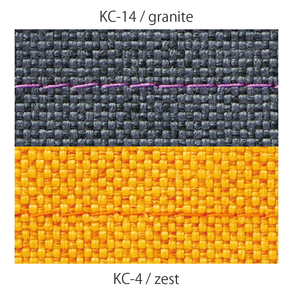 バーテブラ03（vertebra03） KG889KC-T4KC14(SO)　4本脚（座面固定）（木タイプ）  ［フレーム：T1/ブラックT 張地：KC（座）4/zest（背）14/granite］