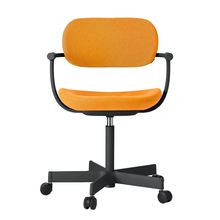 ［ 公式ストアモデル ・ 組立式 ] バーテブラ03 （vertebra03） 5本脚 KG-825KC-T14C 本体 :  T1 / ブラックT ナイロン双輪キャスター ［ KC張地 : 4 / Zest ]