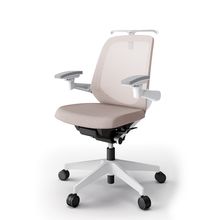 ノートチェア KJ-187JEHM2W9F6 ローバック / 樹脂脚 / アジャスタブル肘 / ハンガー / テクスチャードメッシュ